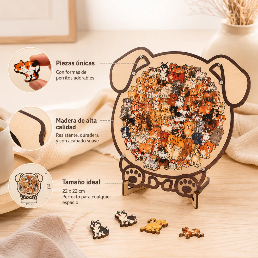 Florvite™-Puzzle Antiestrés Kawaii