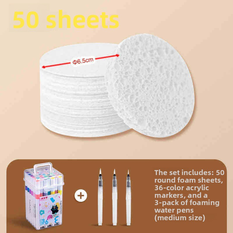 🎄Special Surprise Offer 🎁Buy 3 Get 2 Free！🔮Master the magic of painting！👩‍🎨Foam Texture Painting Paper🎁