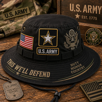 Last Day Promo: 49% OFF 🎖️ - U.S. Army This We'll Defend Tribute Boonie Hat