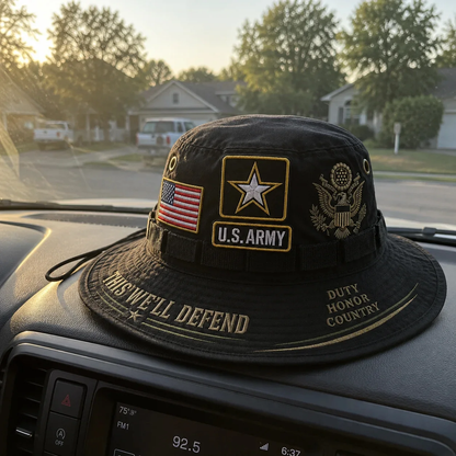 Last Day Promo: 49% OFF 🎖️ - U.S. Army This We'll Defend Tribute Boonie Hat