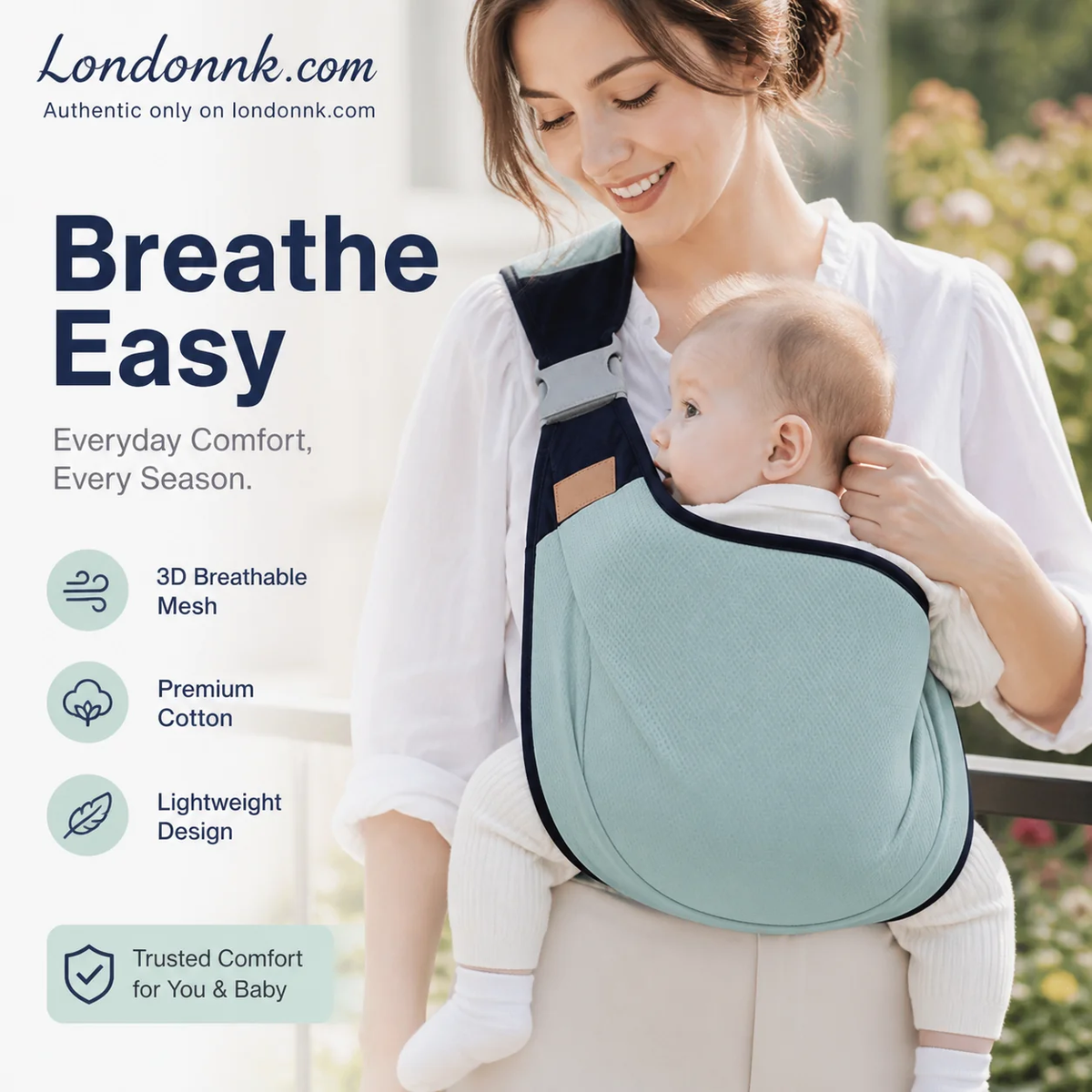 🎉 2026 Sale — Over 30,000 Sold! 👶 4-in-1 Breathable Baby Carrier – 0-36 Months, Front/Back/Facing In/Out – Hands-Free Comfort for Parent & Baby! ✨