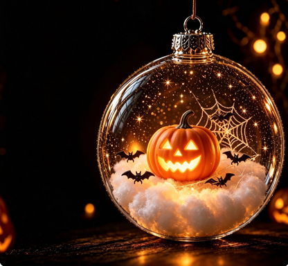 🔥LAST DAY 50% OFF - 🎃Halloween Creative Transparent Ball Decorative Ornament🎃