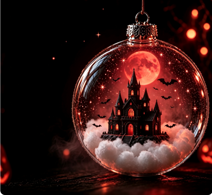 🔥LAST DAY 50% OFF - 🎃Halloween Creative Transparent Ball Decorative Ornament🎃