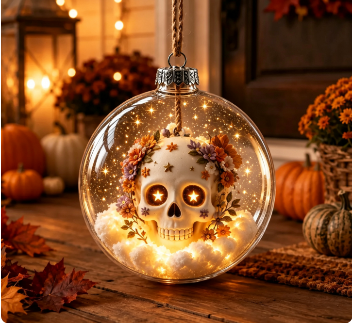 🔥LAST DAY 50% OFF - 🎃Halloween Creative Transparent Ball Decorative Ornament🎃