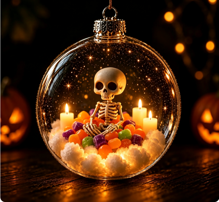 🔥LAST DAY 50% OFF - 🎃Halloween Creative Transparent Ball Decorative Ornament🎃
