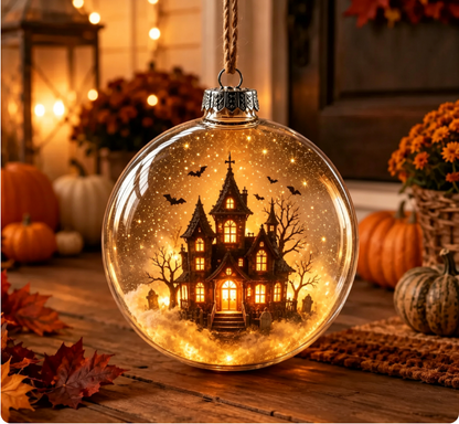 🔥LAST DAY 50% OFF - 🎃Halloween Creative Transparent Ball Decorative Ornament🎃