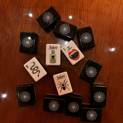 Florvite™ Halloween Haunt American Mahjong Set – 160 Tiles