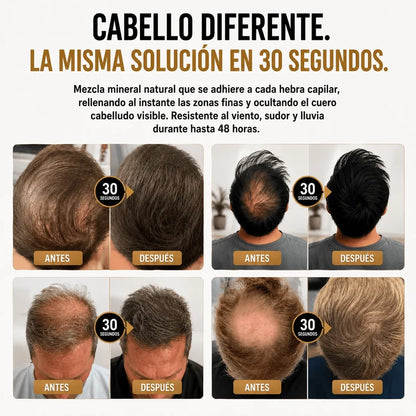 Florvite®- Cabello Más Denso en Solo 30 Segundos Sin Que Nadie Lo Note
