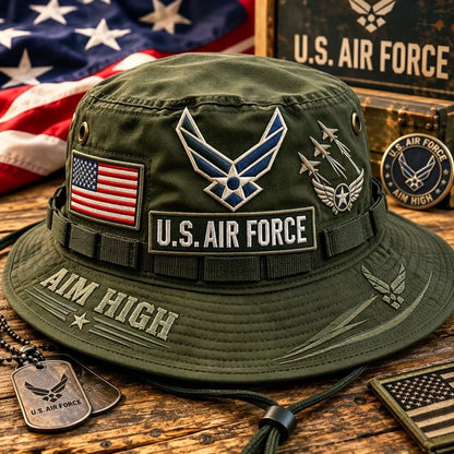 ✈️Last Day Promo: 49% OFF 🎖️ - U.S. Air Force Aim High Tribute Boonie Hat