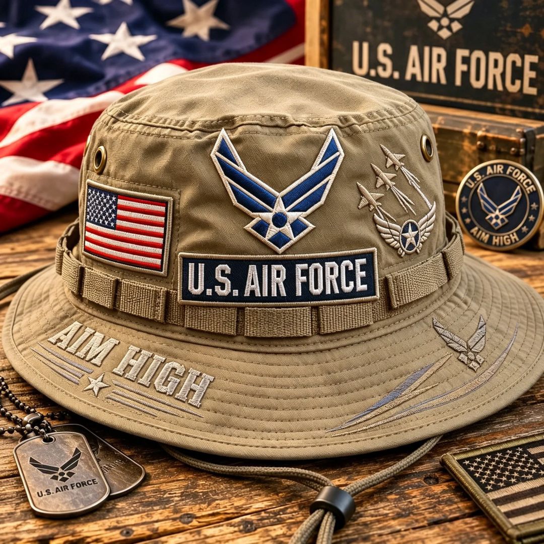 ✈️Last Day Promo: 49% OFF 🎖️ - U.S. Air Force Aim High Tribute Boonie Hat