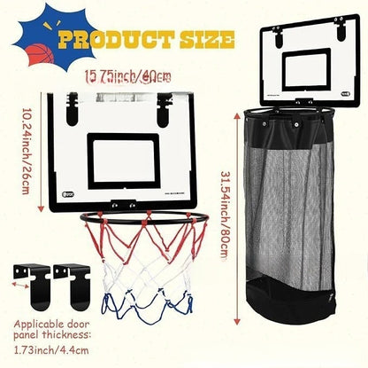 🏀Dual-Function Fun Hanging Laundry Basket🏀