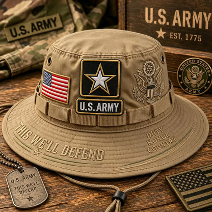 Last Day Promo: 49% OFF 🎖️ - U.S. Army This We'll Defend Tribute Boonie Hat