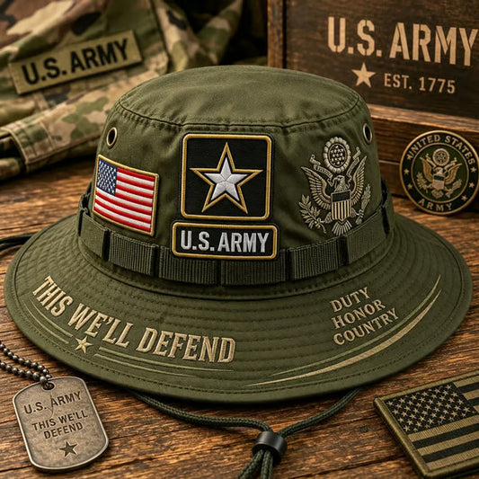 Last Day Promo: 49% OFF 🎖️ - U.S. Army This We'll Defend Tribute Boonie Hat