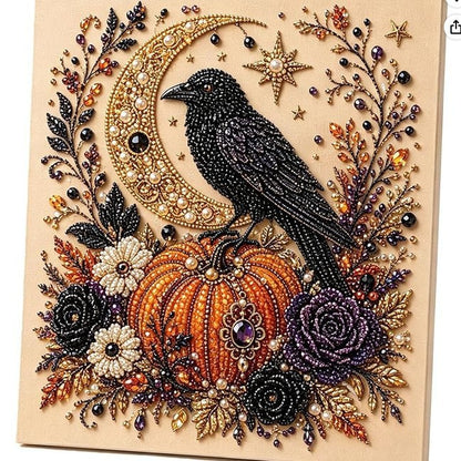 2026 Hot sale🔥Spooky Cute Ghost Themed Pearl 3D Diamond Painting DIY Kit
