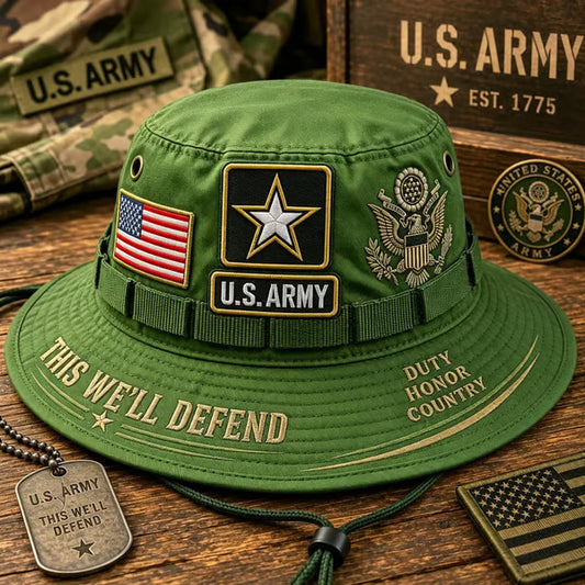 Last Day Promo: 49% OFF 🎖️ - U.S. Army This We'll Defend Tribute Boonie Hat