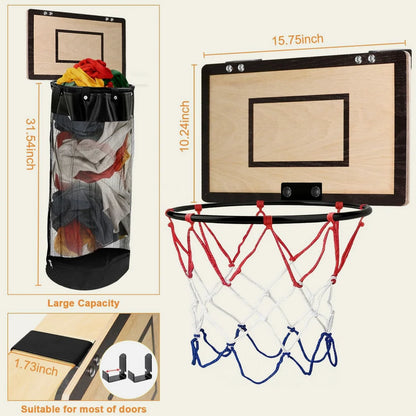 🏀Dual-Function Fun Hanging Laundry Basket🏀