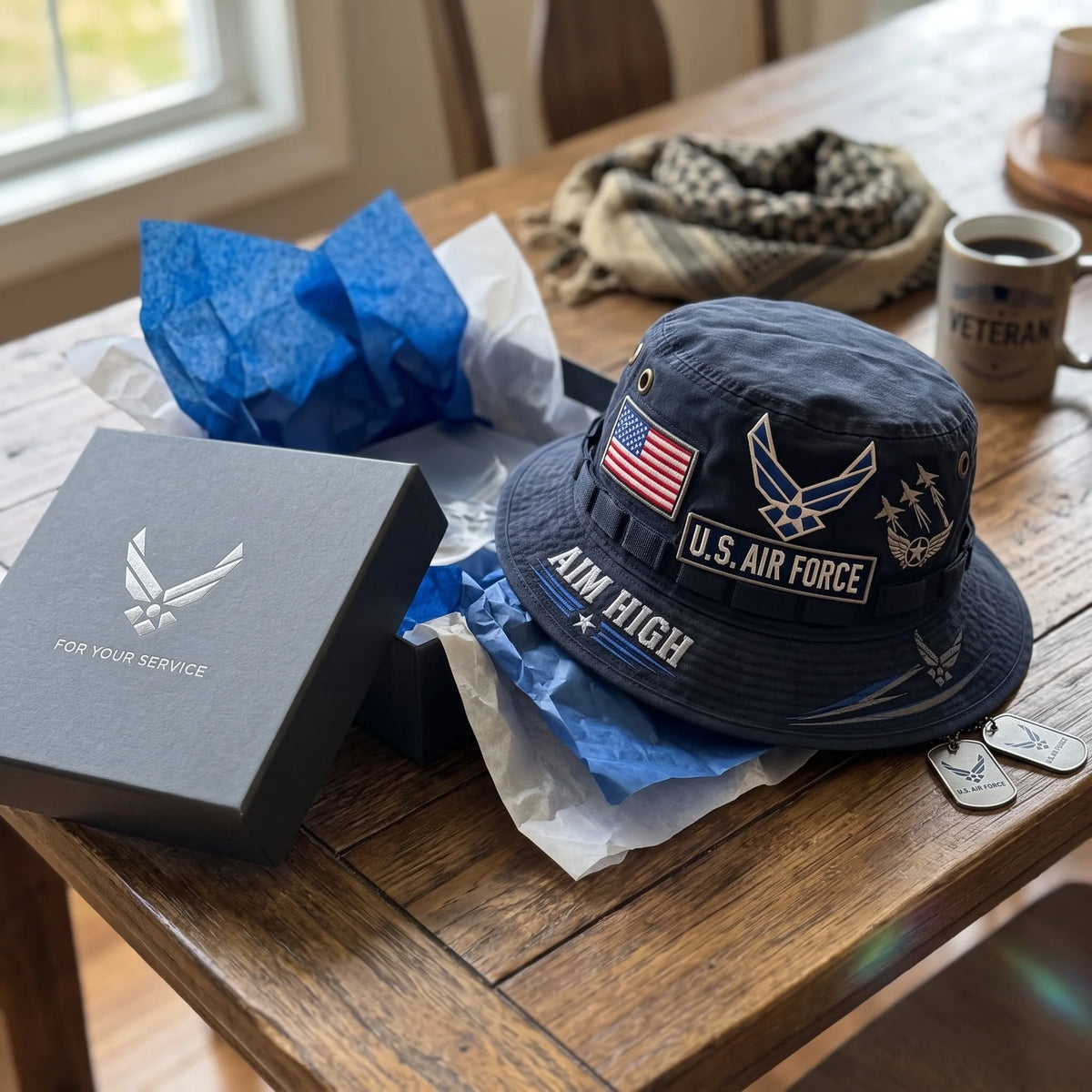 ✈️Last Day Promo: 49% OFF 🎖️ - U.S. Air Force Aim High Tribute Boonie Hat