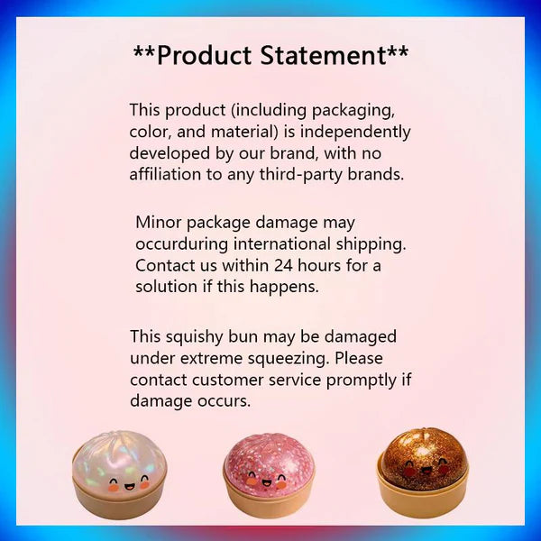 Expressive DumplingSquishy - Blind Box,Mysecret Bun Fidget Toy