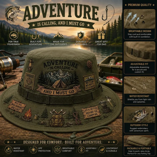 🌲Adventure is a lifestyle – Boonie hat