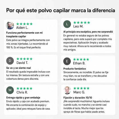 Florvite®- Cabello Más Denso en Solo 30 Segundos Sin Que Nadie Lo Note