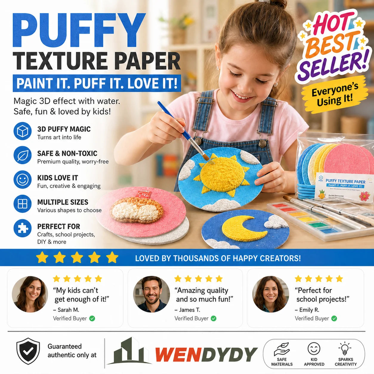 🎄Special Surprise Offer 🎁Buy 3 Get 2 Free！🔮Master the magic of painting！👩‍🎨Foam Texture Painting Paper🎁
