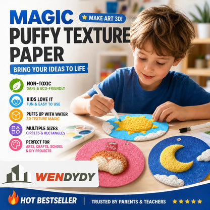 🎄Special Surprise Offer 🎁Buy 3 Get 2 Free！🔮Master the magic of painting！👩‍🎨Foam Texture Painting Paper🎁